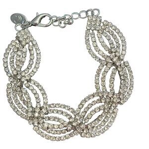 Rhinestone Vintage Bracelet Adjustable